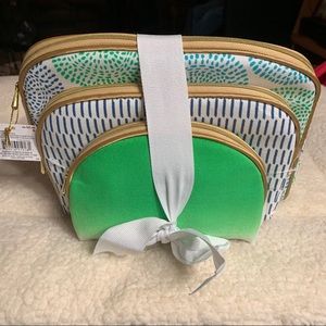 3 Pack Cosmetic Bag Bundle - NWT